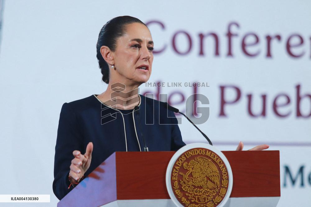 Claudia Sheinbaum Holds News Conference - Mexico