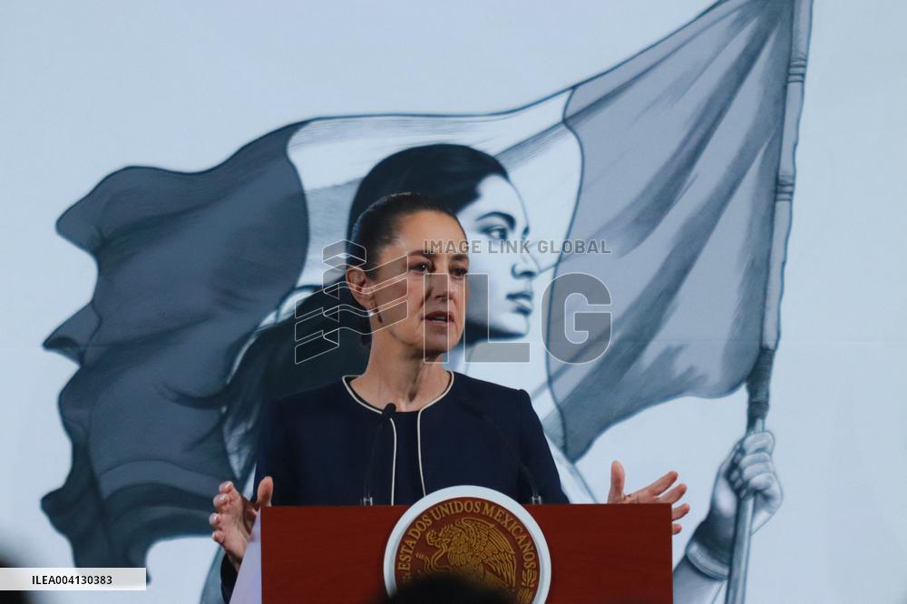 Claudia Sheinbaum Holds News Conference - Mexico