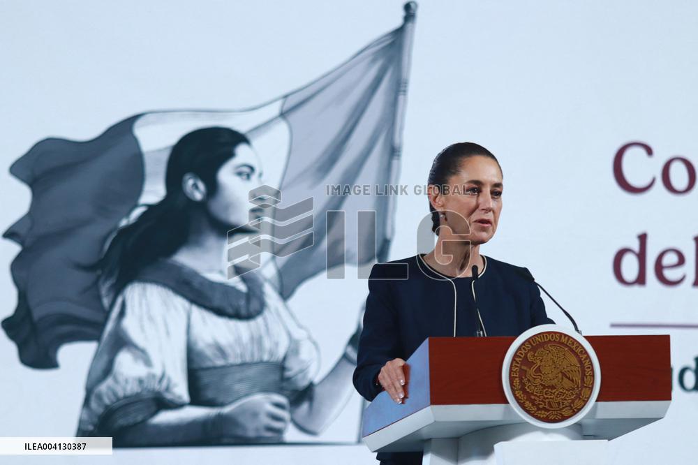 Claudia Sheinbaum Holds News Conference - Mexico