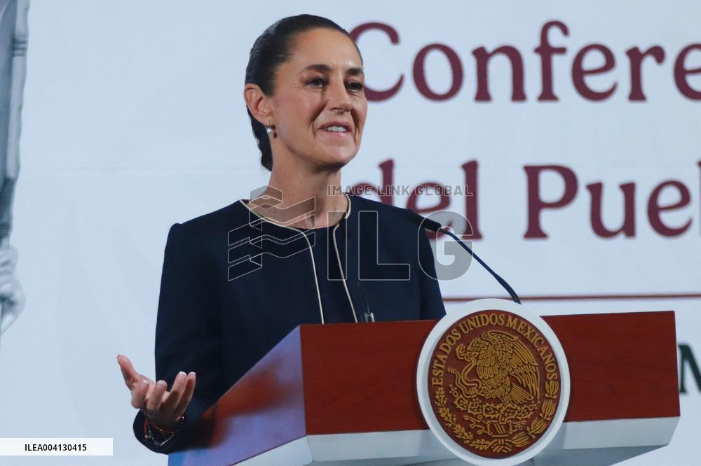 Claudia Sheinbaum Holds News Conference - Mexico