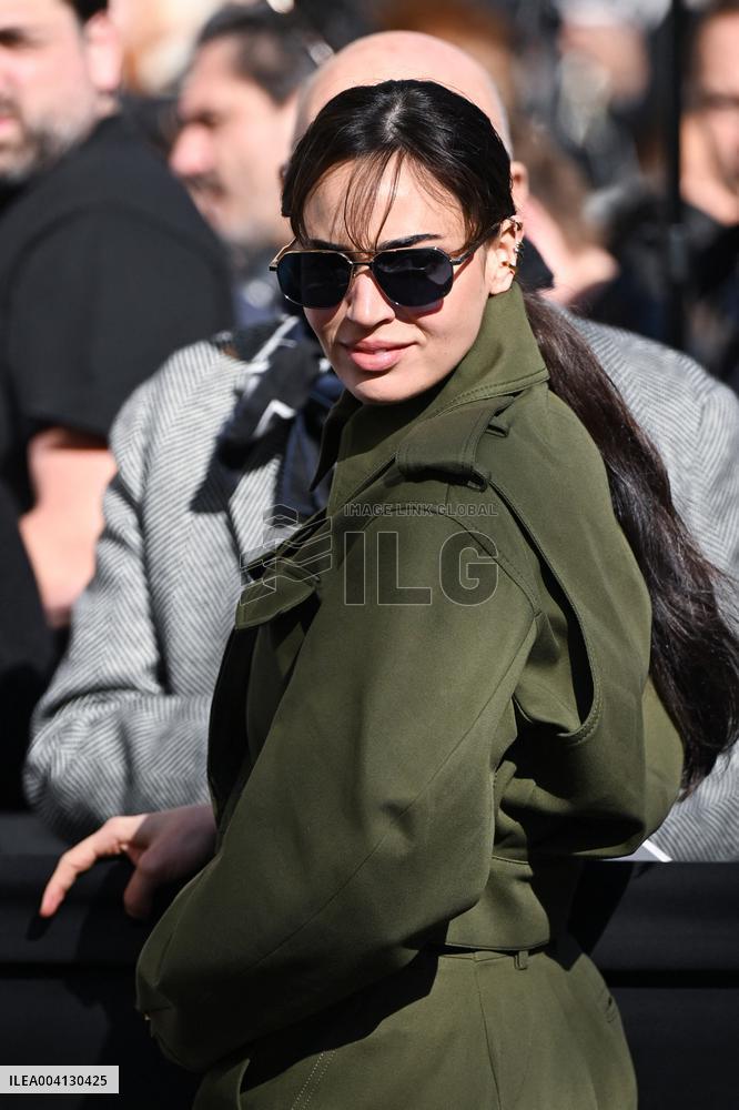 PFW Givenchy Arrivals