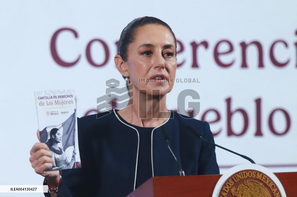Claudia Sheinbaum Holds News Conference - Mexico