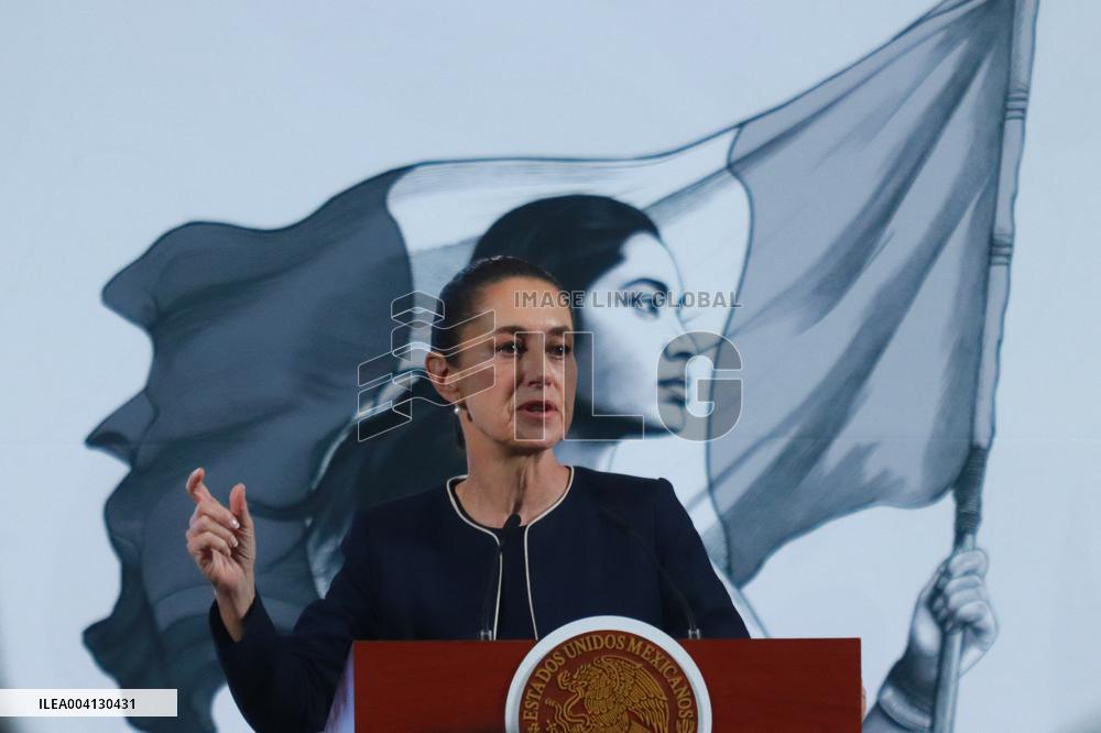 Claudia Sheinbaum Holds News Conference - Mexico