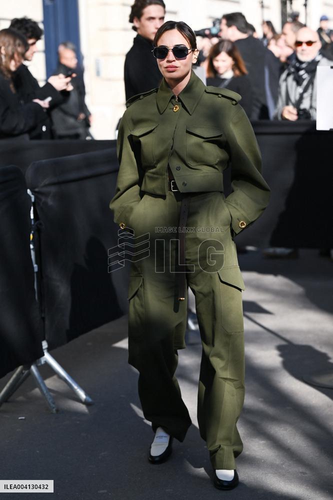 PFW Givenchy Arrivals