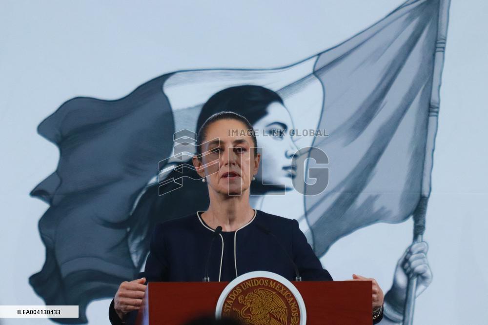 Claudia Sheinbaum Holds News Conference - Mexico