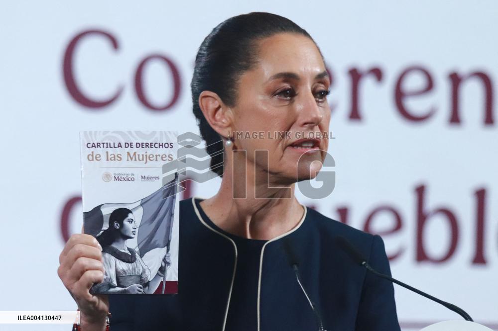 Claudia Sheinbaum Holds News Conference - Mexico