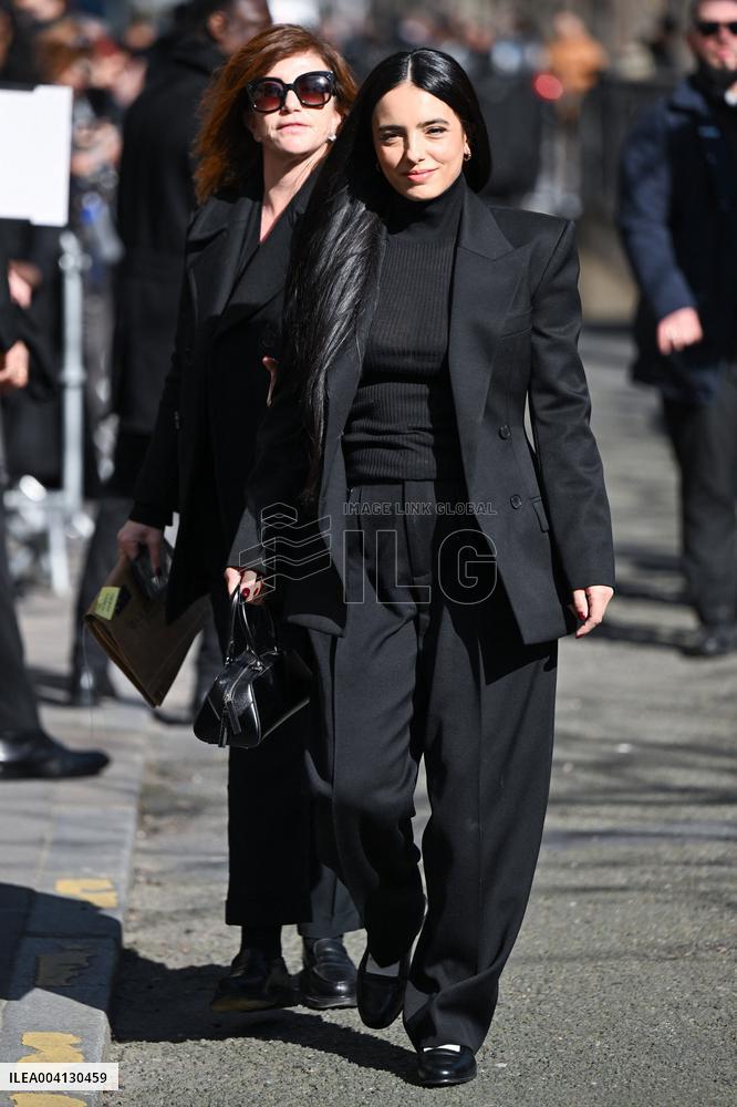 PFW Givenchy Arrivals