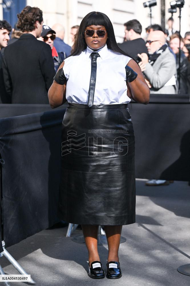 PFW Givenchy Arrivals