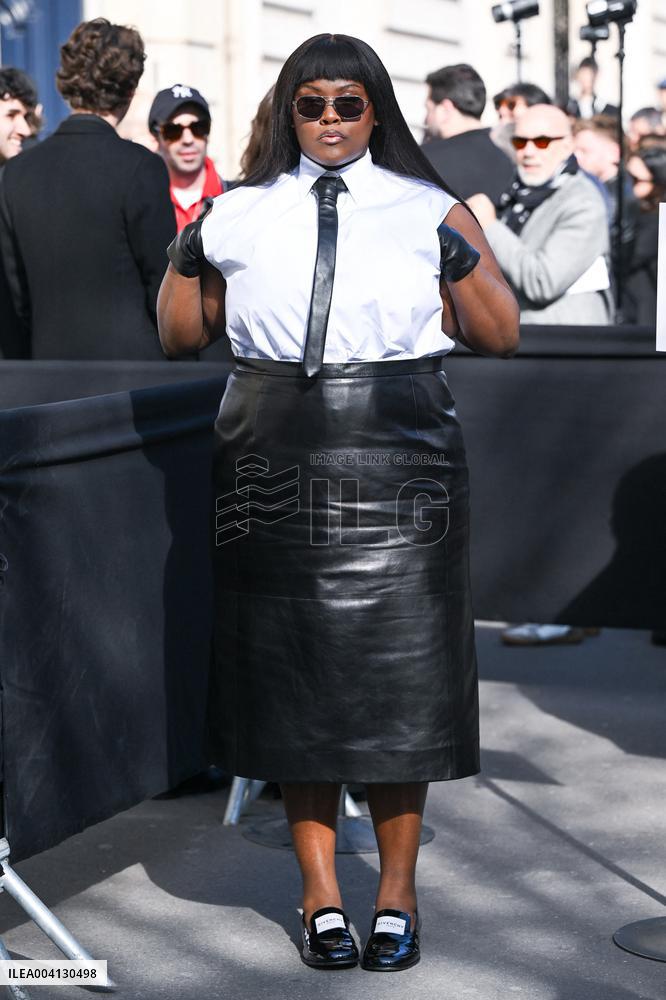 PFW Givenchy Arrivals