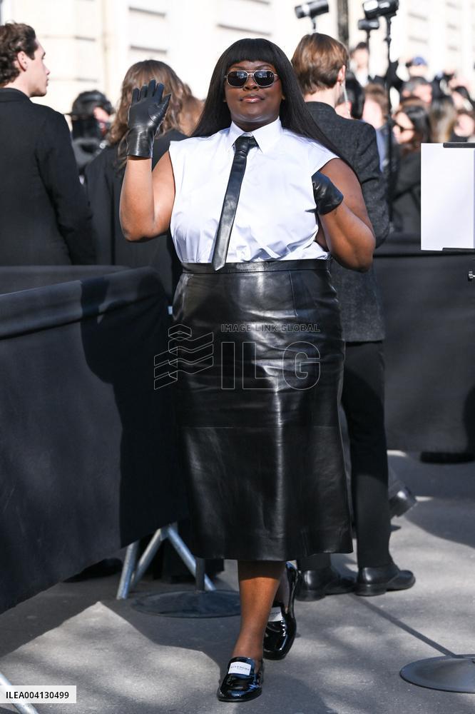 PFW Givenchy Arrivals