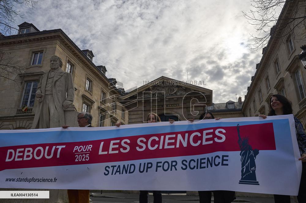 Stand Up For Science Rally - Paris