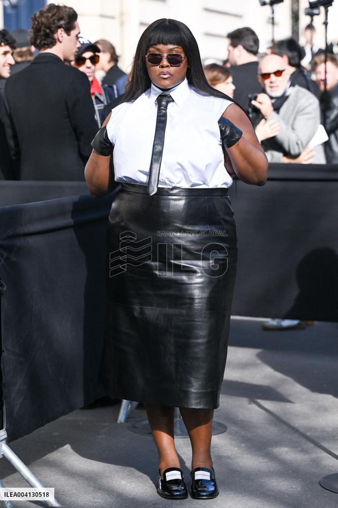 PFW Givenchy Arrivals