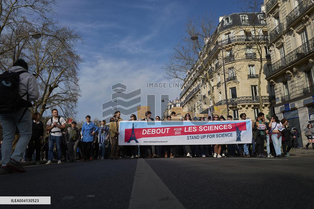 Stand Up For Science Rally - Paris