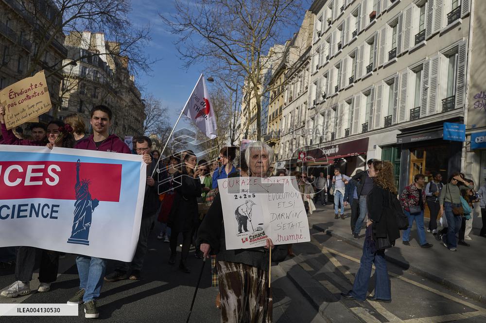 Stand Up For Science Rally - Paris
