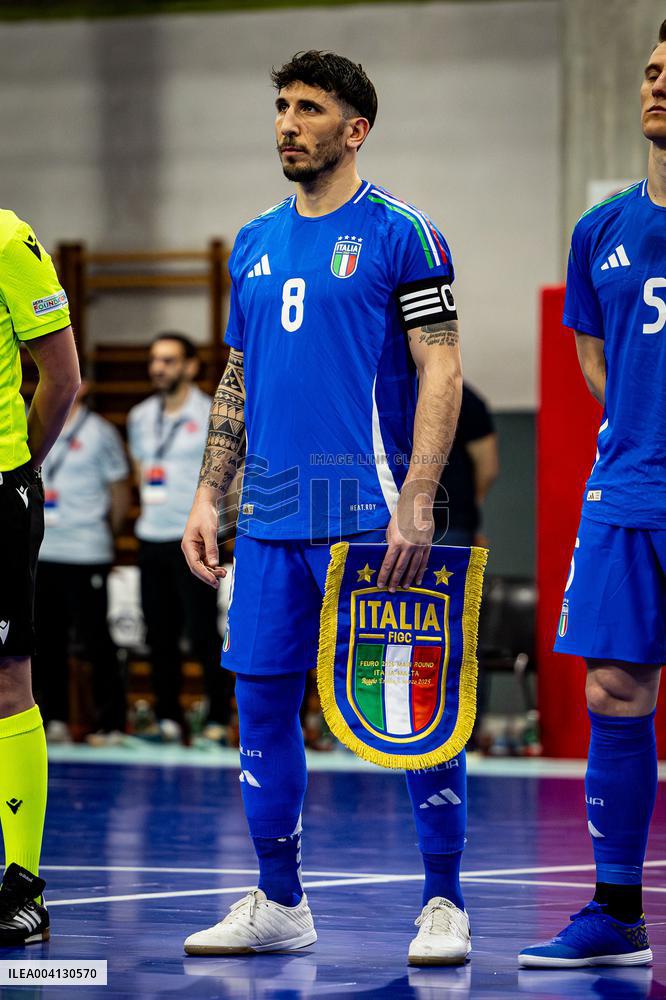 CALCIO - Calcio a 5 - UEFA Futsal Euro 2026 Qualifiers - Italy vs Malta