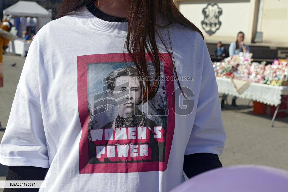 Event ahead of International Womens Day in Uzhhorod