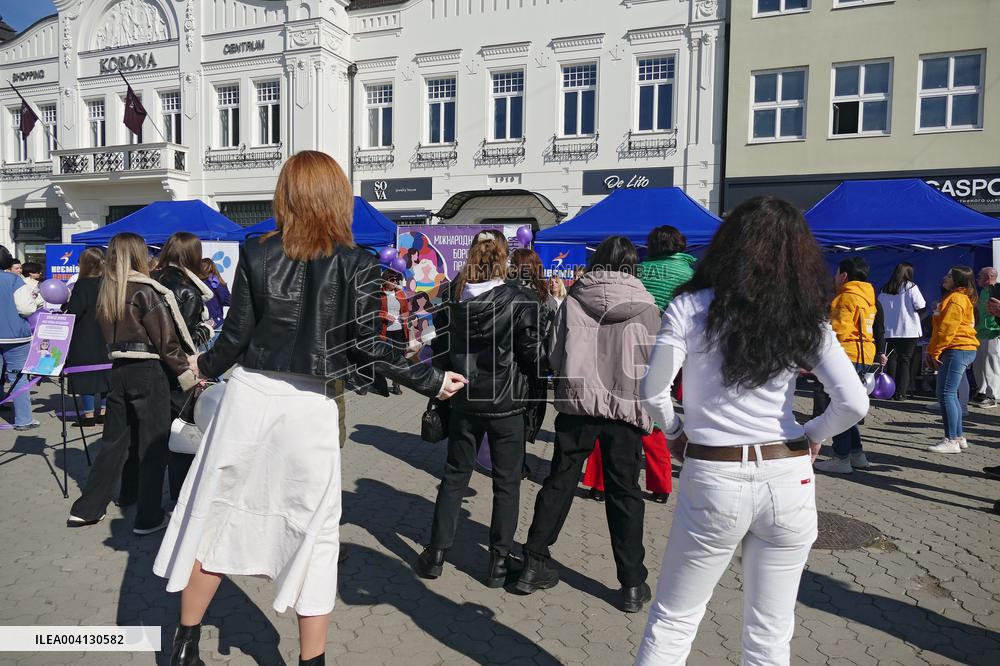 Event ahead of International Womens Day in Uzhhorod