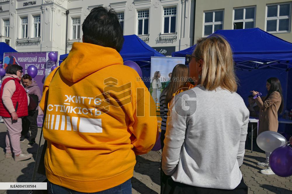 Event ahead of International Womens Day in Uzhhorod