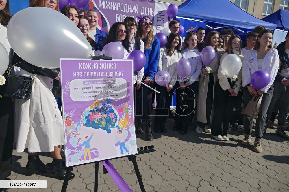 Event ahead of International Womens Day in Uzhhorod