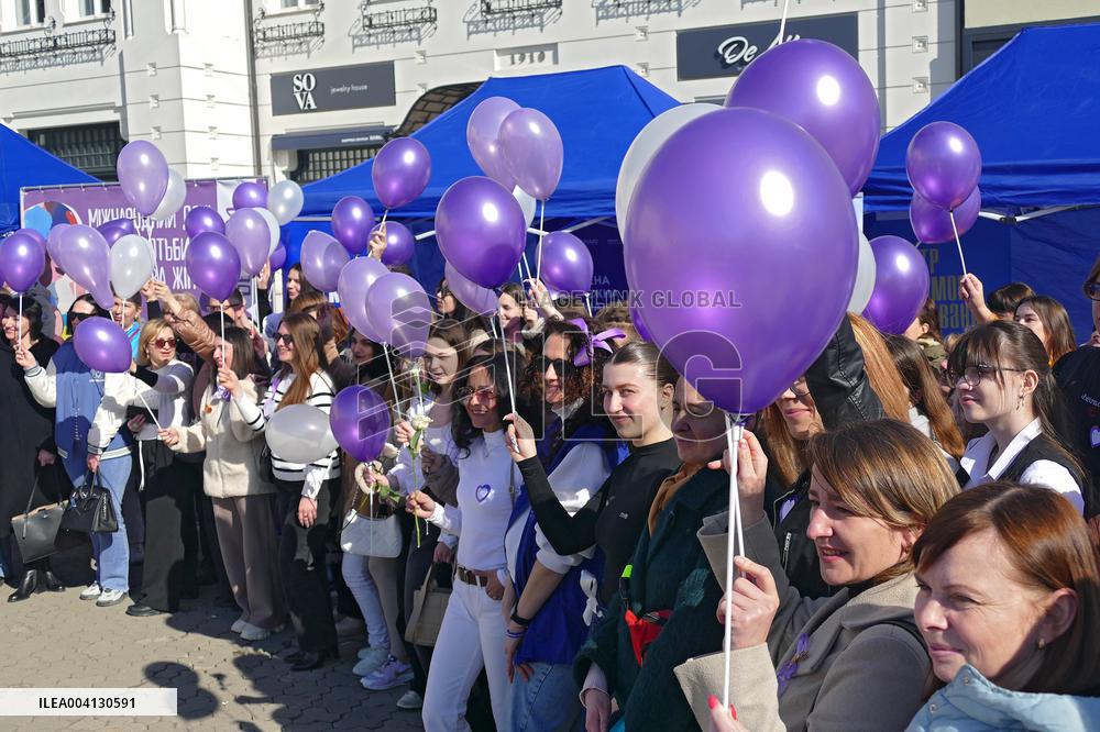 Event ahead of International Womens Day in Uzhhorod