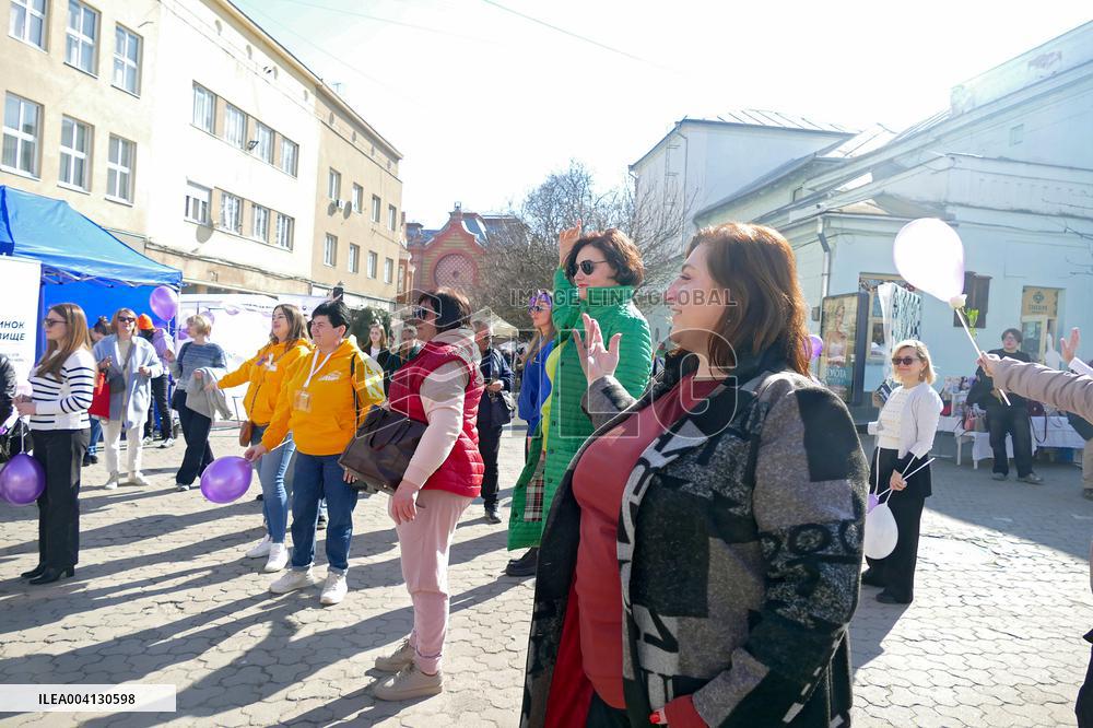 Event ahead of International Womens Day in Uzhhorod