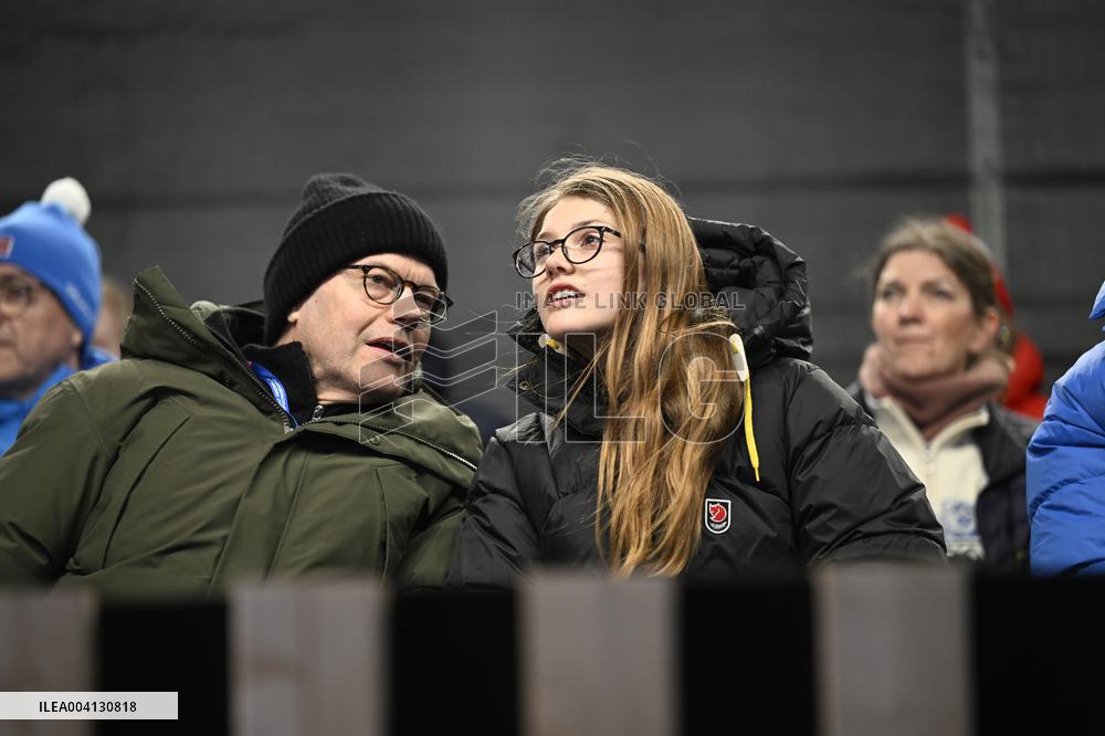 ROYALS AT 2025 WORLD SKI CHAMPIONSHIPS RELAY MEDAL CEREMONY