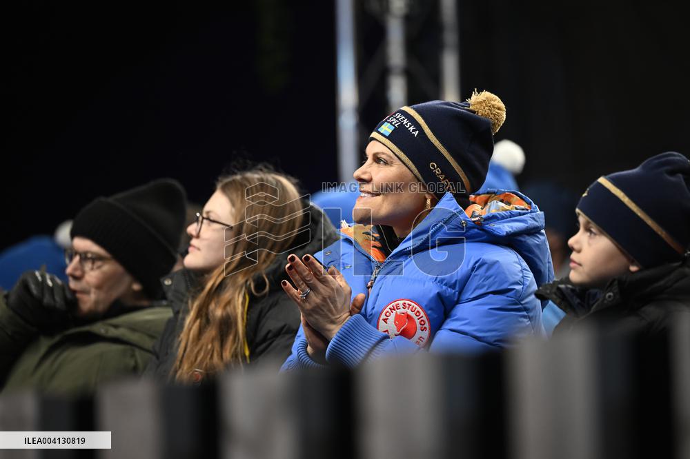 ROYALS AT 2025 WORLD SKI CHAMPIONSHIPS RELAY MEDAL CEREMONY