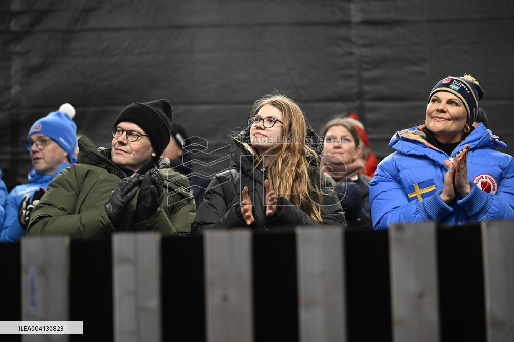 ROYALS AT 2025 WORLD SKI CHAMPIONSHIPS RELAY MEDAL CEREMONY