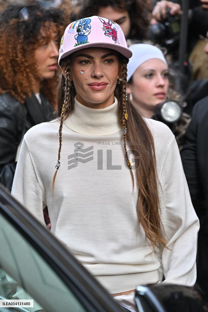 PFW Kenzo Outside Arrivals