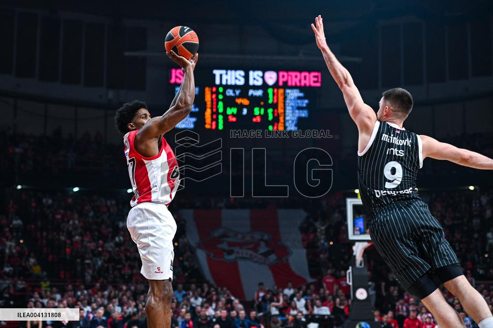 BASKET - Euroleague - Olympiacos vs Partizan