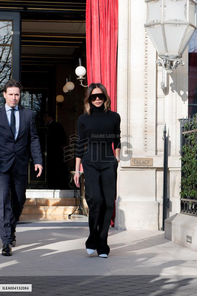 PFW - Victoria Beckham Sighting