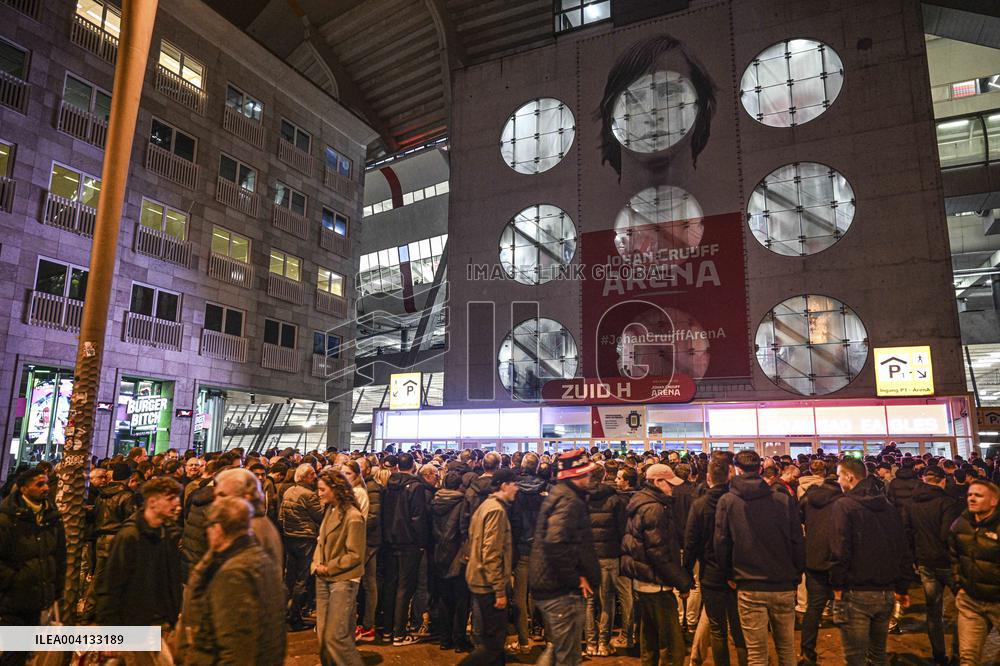 Amsterdam Ajax Match Chaos - Netherlands