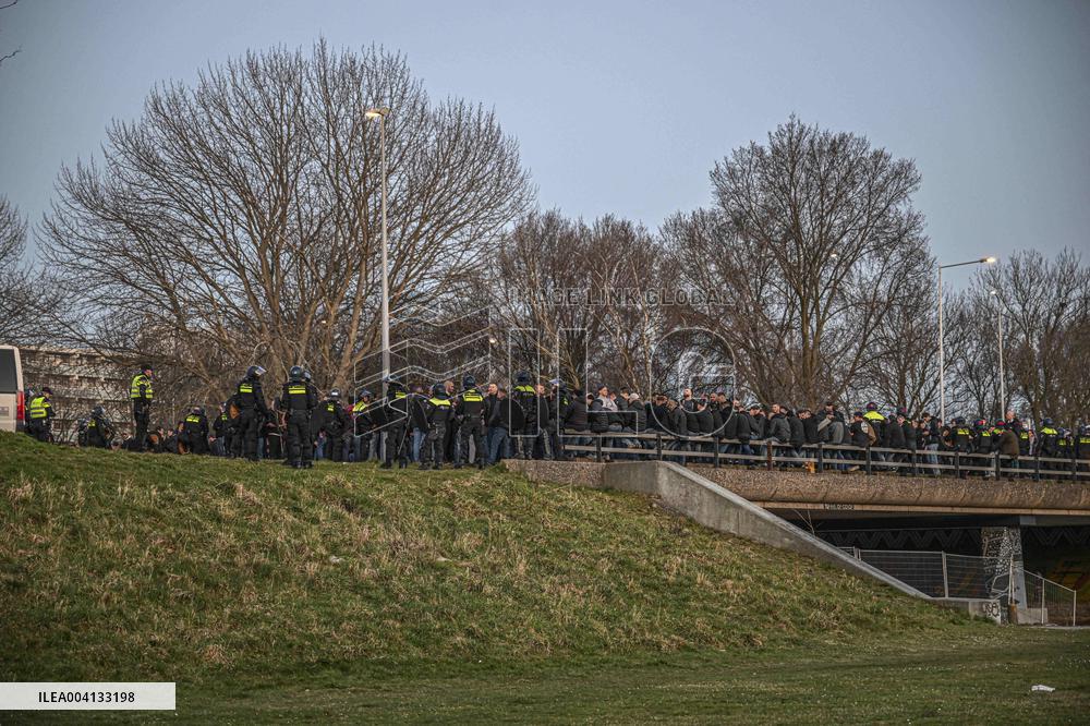Amsterdam Ajax Match Chaos - Netherlands