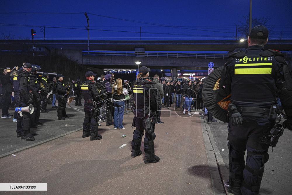 Amsterdam Ajax Match Chaos - Netherlands
