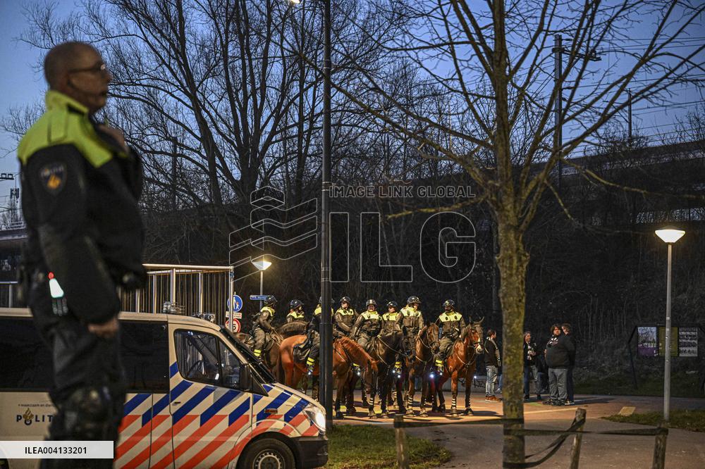 Amsterdam Ajax Match Chaos - Netherlands