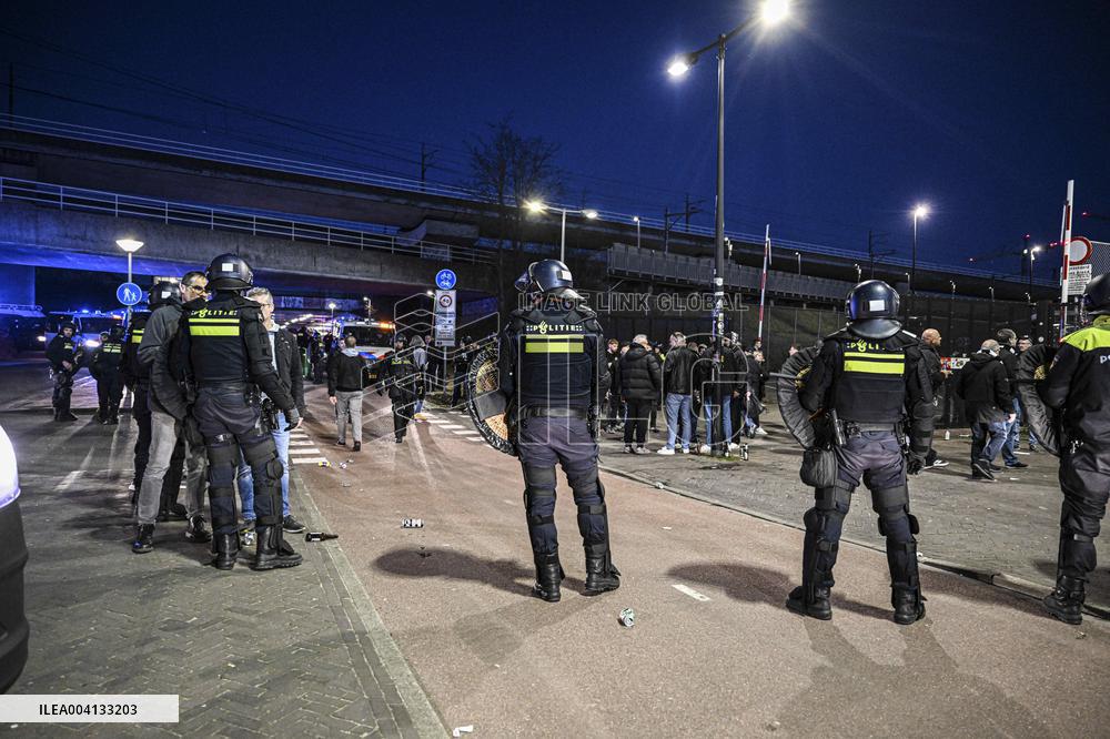 Amsterdam Ajax Match Chaos - Netherlands