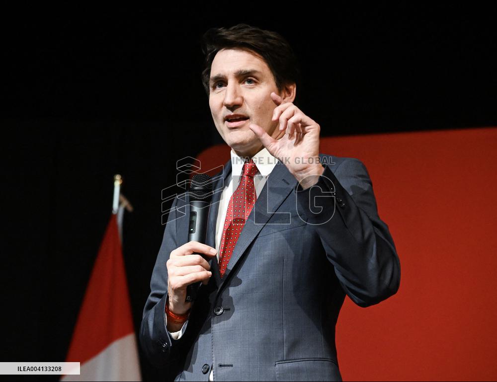 Justin Trudeau At  event in his riding of Papineau - Montreal