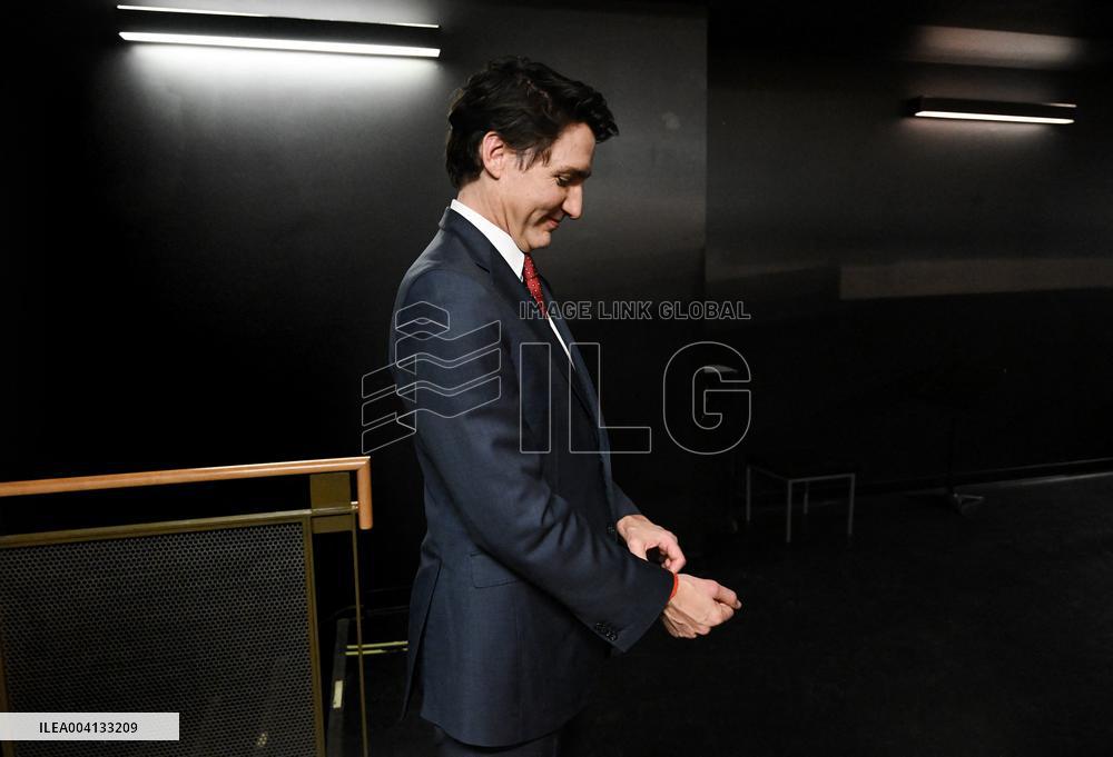 Justin Trudeau At  event in his riding of Papineau - Montreal