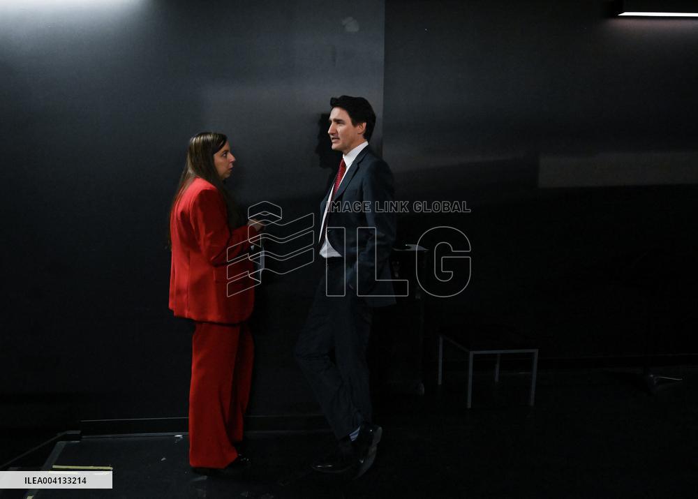 Justin Trudeau At  event in his riding of Papineau - Montreal