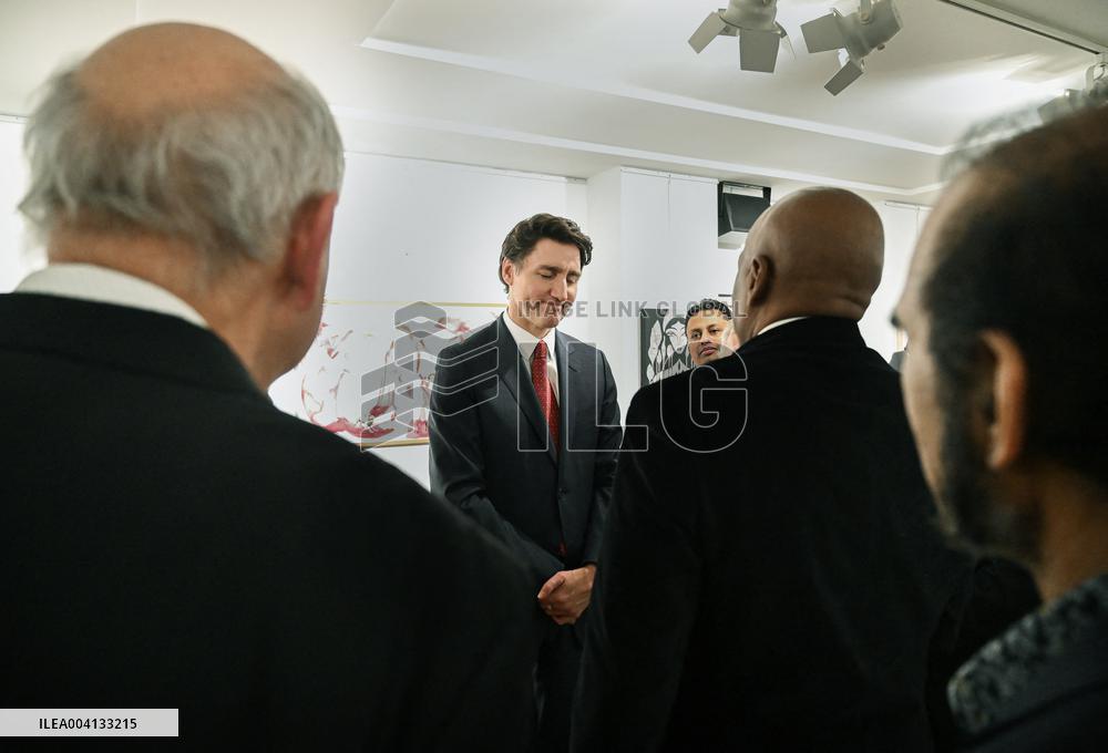 Justin Trudeau At  event in his riding of Papineau - Montreal
