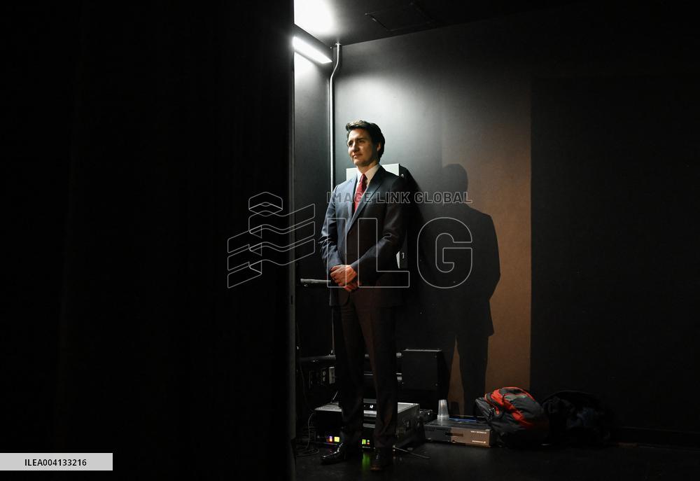 Justin Trudeau At  event in his riding of Papineau - Montreal