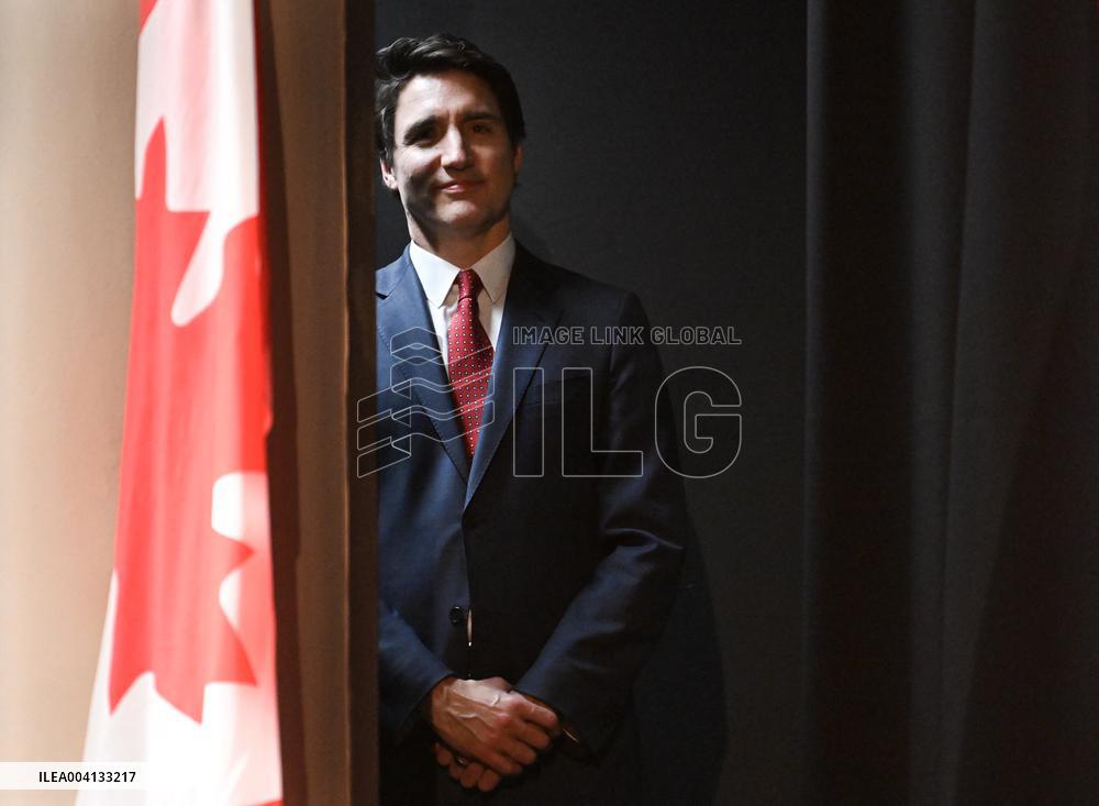 Justin Trudeau At  event in his riding of Papineau - Montreal