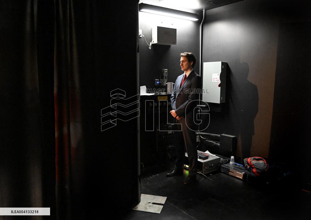 Justin Trudeau At  event in his riding of Papineau - Montreal