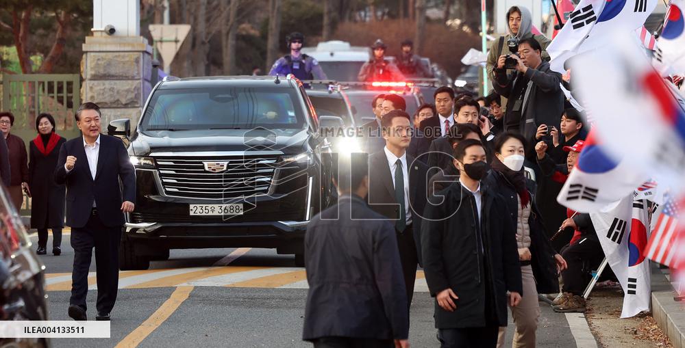 Impeached Yoon Released From Detention - Seoul