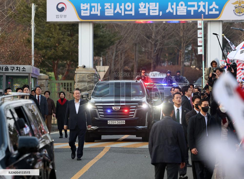 Impeached Yoon Released From Detention - Seoul