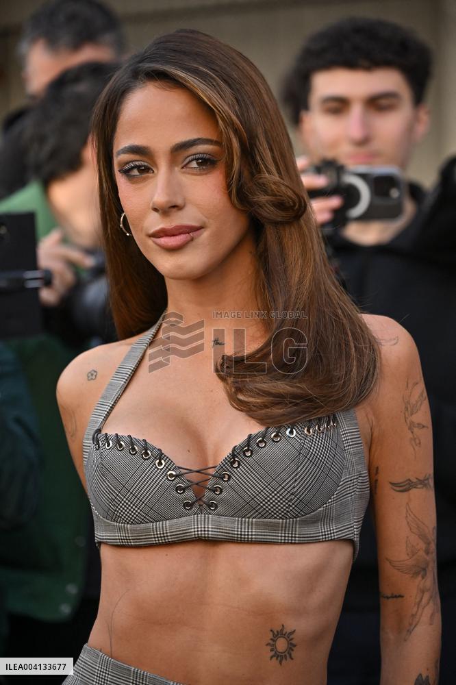 PFW Ludovic de Saint Sernin Outside Arrivals