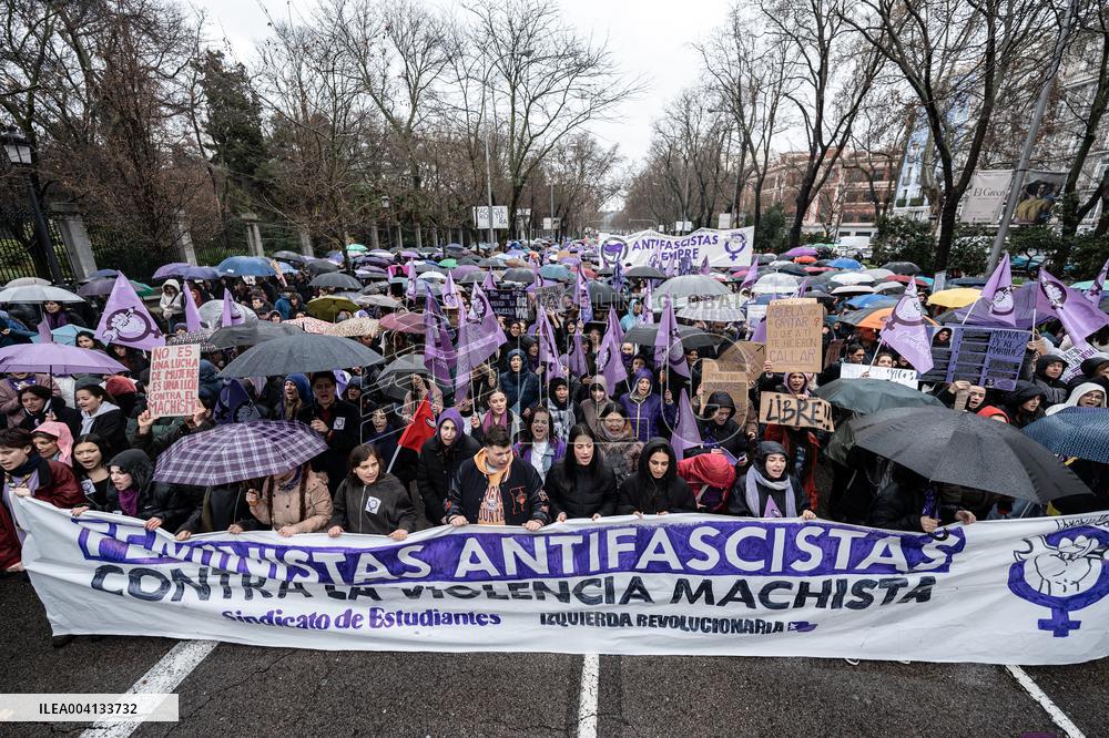 Demonstration called by the 8M Commission for Women's Day 2025 - Madrid