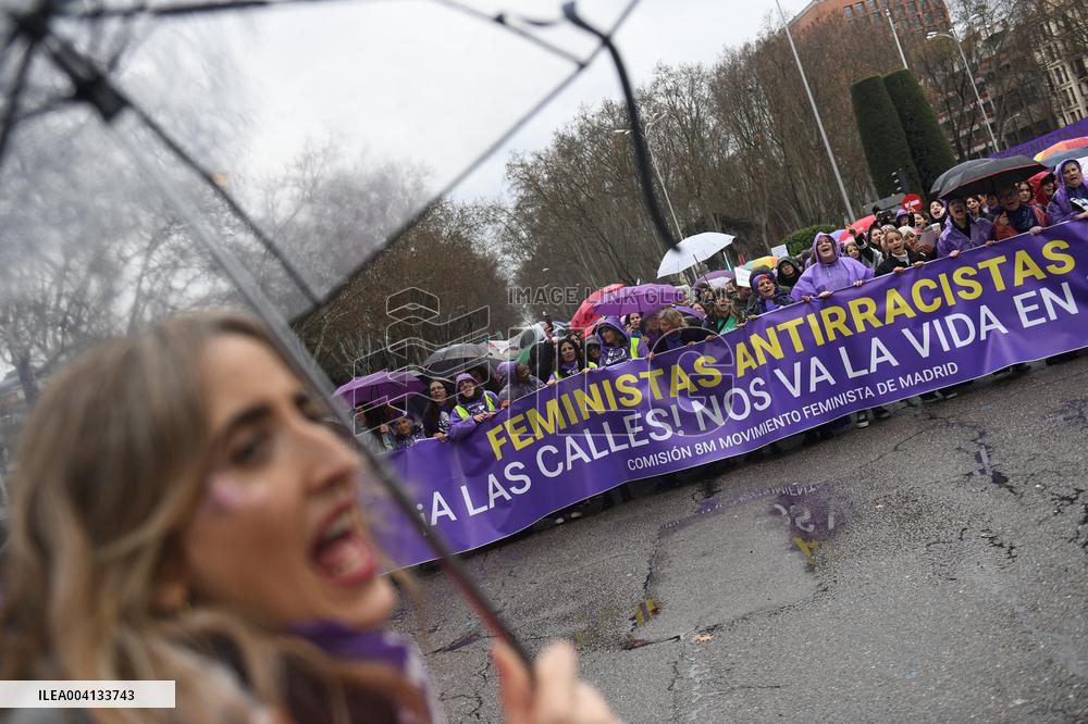 Demonstration called by the 8M Commission for Women's Day 2025 - Madrid