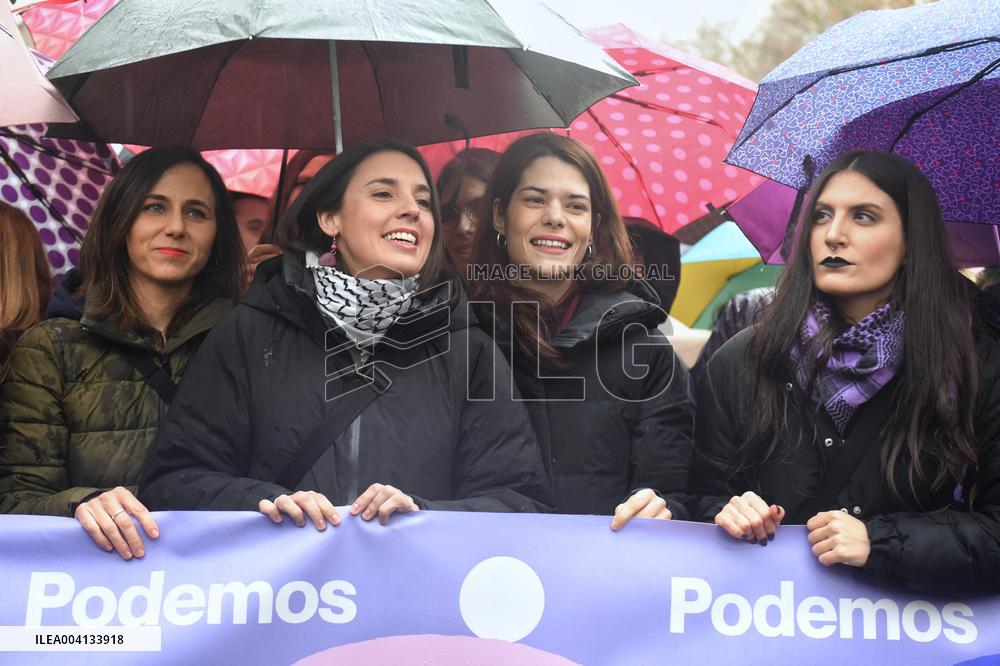 Demonstration called by the 8M Commission for Women's Day 2025 - Madrid