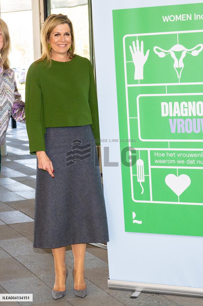 Queen Maxima At A Meeting Of WOMEN Inc- Amsterdam